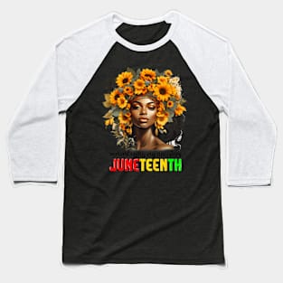 Remembering My Ancestors Juneteenth 1865 Women Baseball T-Shirt